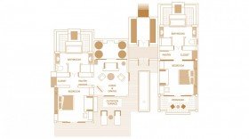 Pavilion Suite Two Bedrooms (160 m²)