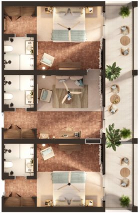 Grand Sapphire Zen Suite (Cool Living Selection)