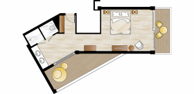 LUX ME Superior Guestroom Sea View (32m2)