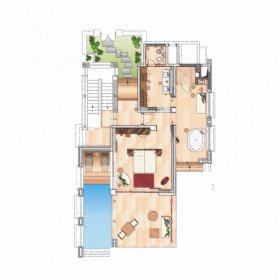 Oceanfront Luxury Pool Suite with Hammam (125 m²)