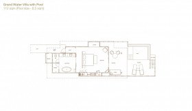 Grand Water Villa with Pool (112 m²)