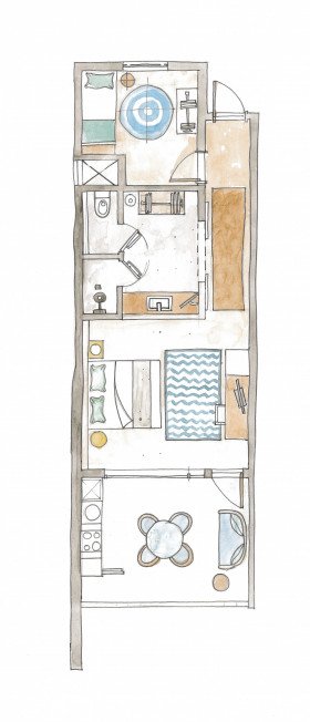 Family Apartment (60 m²)