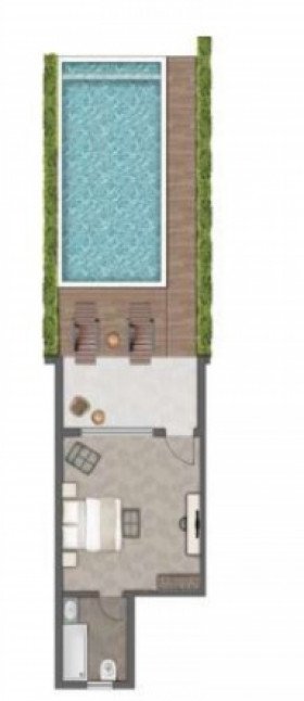 Executive Bungalow Sea View with Private Pool