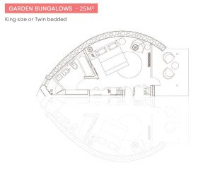 Garden Bungalow (25 m²)