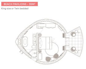Beach Pavilions (35 m²)