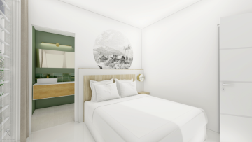 2-Bedroom Garden Suite (50 m² + 45 m² terasa)