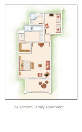 2-Bedroom Family Apartment (75 m²)