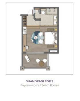 Shandrani for 2: Bayview Room (50 m²)