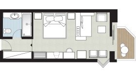 Bungalow, Garden View (33 m²)
