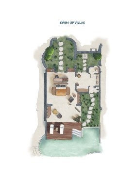 Swim-Up Villa