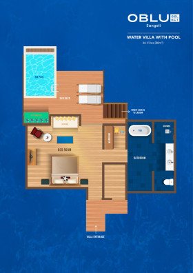 Water Villa with Pool