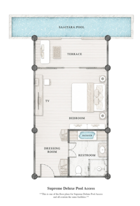 Supreme Deluxe Pool Access