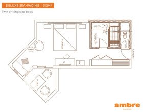 Deluxe Sea Facing Room (42 m2)