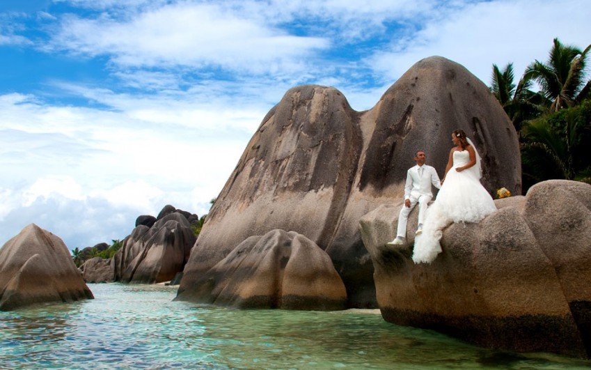 Svatba na Seychelách